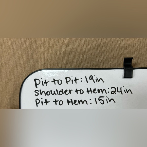 Halogen 100% Cashmere Crewneck Pullover Sweater Women’s Small Neutral Tone Cozy - Picture 12 of 13